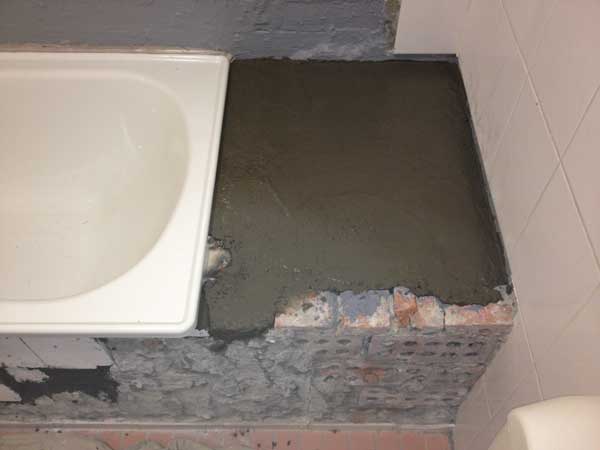 Tiled bathroom project