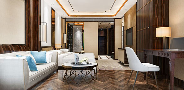 Residential tiling in a Sydney home