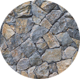 Feature rock cladding